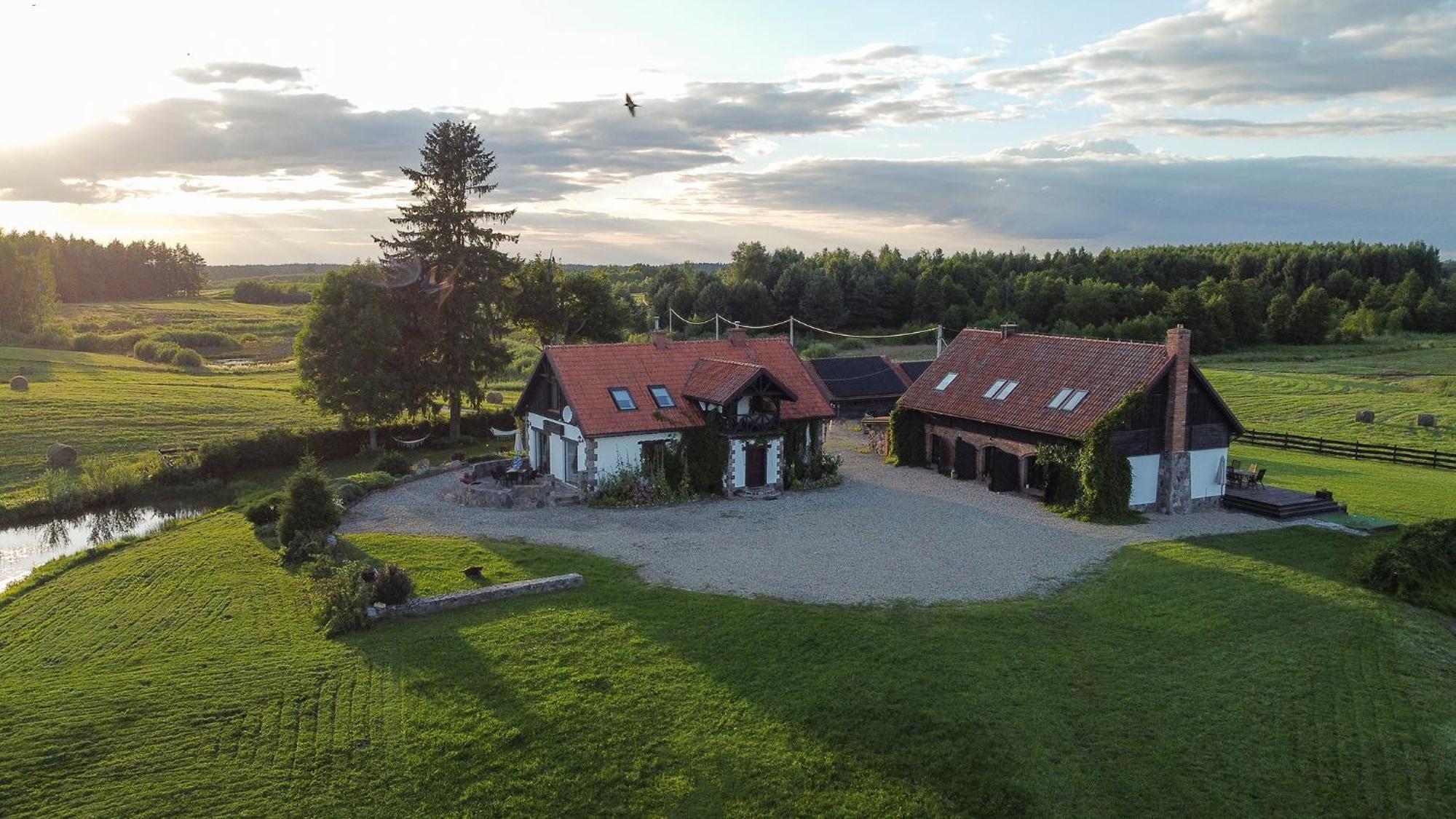 Siedlisko Maria Jablonowo Villa Buitenkant foto
